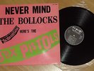 sex pistols NEVER MIND THE... vinyl LP original FRENCH The Buzzcocks The clash
