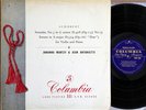 Johanna Martzy:Schubert Sonatina, Sonata:UK Columbia 33CX 1399:Orig Blue/Gold:NM