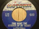 Satintones Zing Went The Strings Of My Heart motown doo wop soul r&b 45 Faded