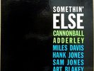 CANNONBALL ADDERLEY Somethin' Else ORIG BLUE NOTE LP 1595 MINT-