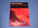 BELLE AND SEBASTIAN - IF YOU'RE FEELING SINISTER - UK PROMO POSTER (THE SMITHS)