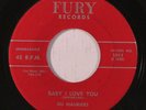 DU MAURIERS: Baby I Love You / All Night Long (rare vocal groups vinyl 45)