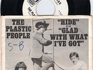 HEAR Plastic People-Hide '66 w/promo PS 2-sided folkrock jangler Boettcher GREAT