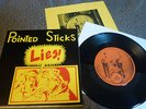 POINTED STICKS RARE CANADIAN PUNK 7'' 1979 DIY kbd POWERPOP modernettes doa