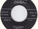 BOBBY GAY & THE SPARKLE TONES-lets´s dance MIDA 104   GREAT FLORIDA RAB