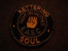 ORIGINAL NORTHERN SOUL PATCH-E.A.S.C. KETTERING SOUL-RIGHT ON BROTHER -EX