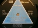 PINK FLOYD DARK SIDE MOON ORIGINAL SOLID BLUE TRIANGLE POSTERS STICKERS GATEFOLD
