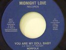 Rare Soul -NORFOLK : You Re My Doll Baby - Midnight Love