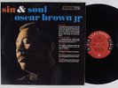 OSCAR BROWN JR Sin & Soul COLUMBIA LP NM
