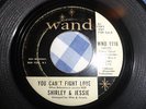 SHIRLEY & JESSIE YOU CANT FIGHT LOVE PROMO WAND RARE NORTHERN SOUL MOD