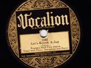 HOT  HALF-PINT JAXON w. great accomp LETS KNOCK A JUG Voc 1285 Very Clean