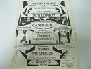 VERY RARE ORIGINAL FLIER.KURTIS BLOW,COLD CRUSH BRO'S,NEW EDITION,LOVE BUG.