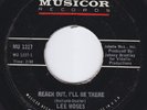 LEE MOSES Reach Out I'll Be There RARE FUNK 45 northern soul Day Tripper LISTEN