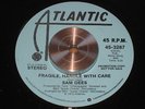 SAM DEES fragile handle with care ATLANTIC rare NORTHERN SOUL 45 promo LISTEN