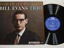 Portrait In Jazz, Bill Evans Trio, Riverside 12-315 ORG,NM DG