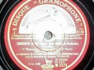 MICHELE AUCLAIR - THIBAUD / HAYDN / DISQUE GRAMOPHONE    78 RPM