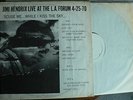 RARE JIMI HENDRIX 2 lp LIVE @ L.A. FORUM 1970 SCUSE ME..WHILE I KISS SKY lb TMOQ