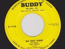 DON BOOTS AND THE WESTERN SWING BAND 45 Big Foot Annie BUDDY 114 MONSTER RARE