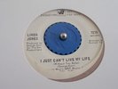 RARE SOUL 45 -  LINDA JONES - I JUST CAN'T LIVE MY LIFE - PROMO