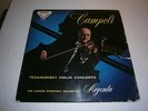 TCHAIKOVSKY VIOLIN CONCERTO LP UK DECCA SXL 2029 CAMPOLI ARGENTA 1958 RARE VG++
