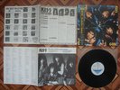 Kiss Crazy Nights full inserts 1987 Japan LP w/OBI #R28R-2024 Queen Led Zeppelin