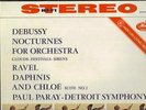 DEBUSSY Nocturnes / PAUL PARAY ColoredBack Grooved  RFR1 SR90281  VG+