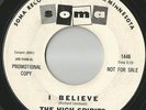 RARE Psyche/Rock-The High Spirits on Soma 1446 DJ-I Believe/Bright Lights LISTEN