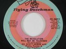 Funk 45 GIL SCOTT-HERON The Revolution Will Not Be Televised on Flying Dutchman