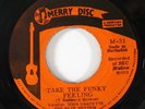 Islands Funk 45 BLUE RHYTHM COMBO Take The Funky Feeling on Merry Disc NM