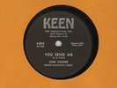78 RPM Sam Cooke Keen 4-4013 in E-