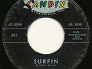 BEACH BOYS | 'surfin' | Candix 331 | NO 'ERA Records' on label | 1st PRESS