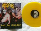 Misfits - Psychos in Sweden Live LP *yellow vinyl*