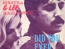 NANCY SINATRA & LEE HAZLEWOOD - Did You Ever (RARE 1971 SINGLE DUTCH PS)