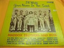 Rare Country LP Maddox Brothers & Rose I'll Write Your Name In The Sand on King