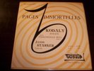 JANOS STARKER / KODALY : Sonate for Cello Alone / PACIFIC L.D.P. F 29 (FR)