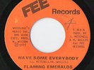 Flaming Emeralds - Have Some Everybody 45 Fee rare soul