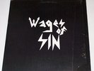 Wages Of Sin - s/t LP rare michigan private metal 1986