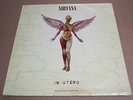 Nirvana – In Utero - RARE 1993 DGC-24607 CLEAR / PROMO  melvins pearl jam