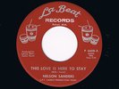Nelson Sanders THIS LOVE IS HERE TO STAY / TIRED OF BEING YOUR FOOL La Beat SOUL