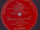 10” RED G&T – ENRICO CARUSO (PAGLIACCI)