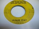 HEAR Northern Soul 45 IVORYS Please Stay on Despenza