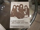 QUEEN FAN CLUB UK 1975 CHRISTMAS NEWSLETTER NOT PROMO SIGNED ACETATE LUREX******