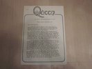 QUEEN FAN CLUB UK 1975 SPRING NEWSLETTER MAGAZINE NOT PROMO SIGNED LUREX****