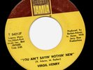 NORTHERN SOUL 45 VIRGIL HENRY You Ain't Sayin' Nothin' New TAMLA Rare VG++