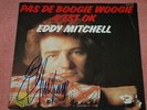 45 TOURS DÉDICACÉ PAR EDDY MITCHELL 