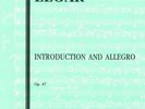 Elgar Introduction and Allegro Op.47 Full Score String Orchestra Music A1030FS