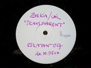 COIL / ZOS KIA TRANSPARENT LP SIGNED TEST PRESSING CURRENT 93 THROBBING GRISTLE