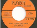 ASCOTS  rare soul promo 45  Just A Few Feet From The Gutter - NM