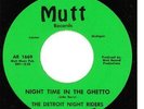 DETROIT NIGHT RIDERS  funk 45  Night Time In The Ghetto/Getting Funky - NM