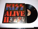 KISS - Alive II - 1977 UK Casablanca label 20-track RED VINYL LP
